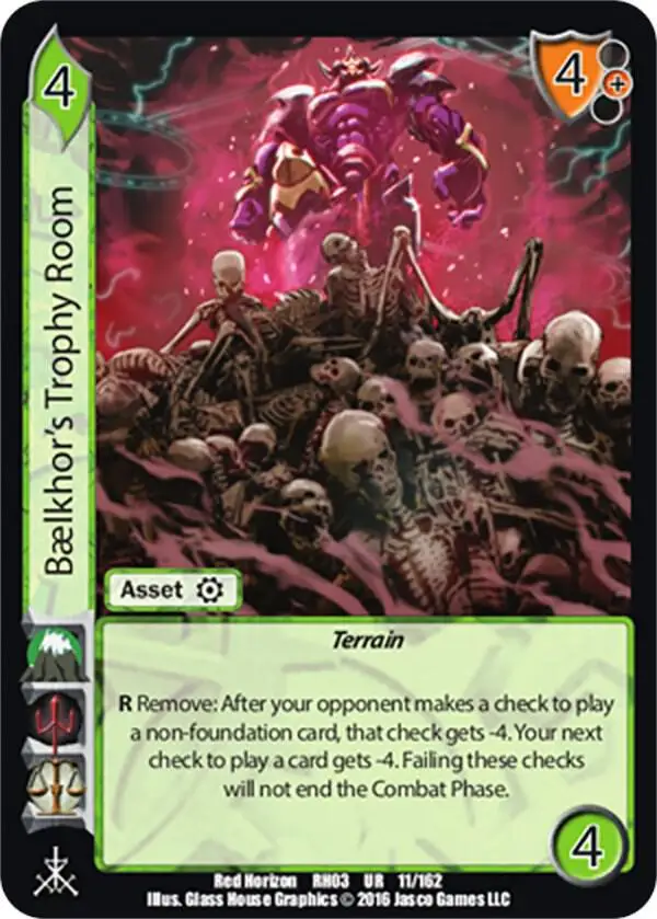 Baelkhor's Trophy Room card front