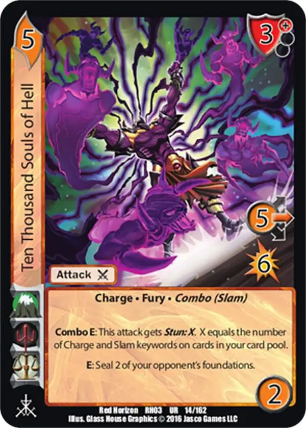 Ten Thousand Souls of Hell card front