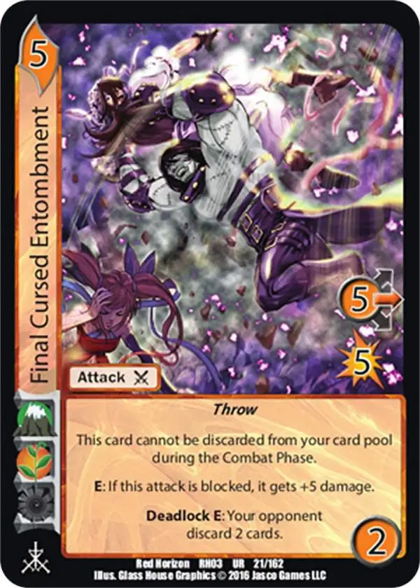 Final Cursed Entombment card front