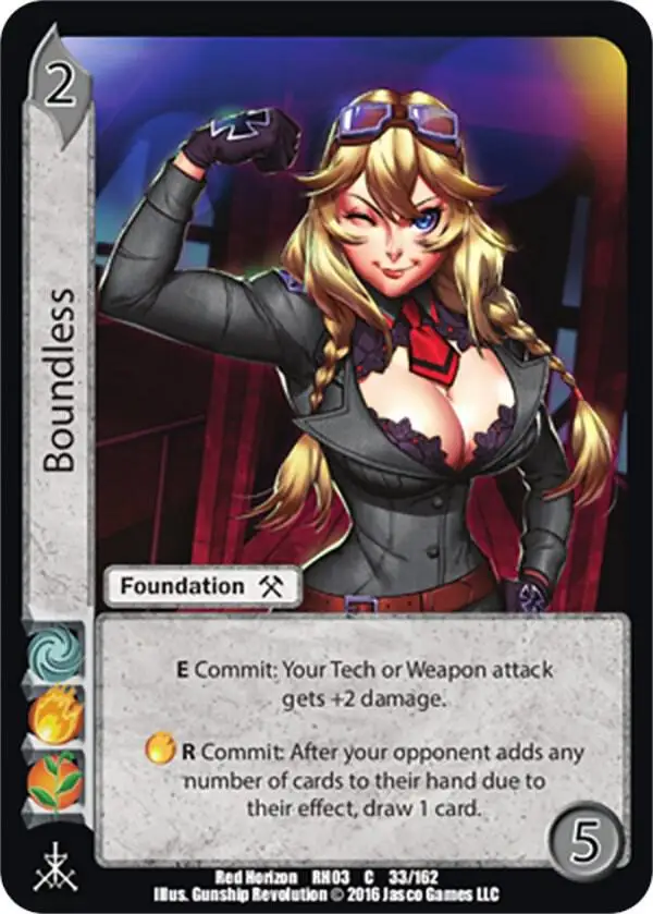 Boundless card front