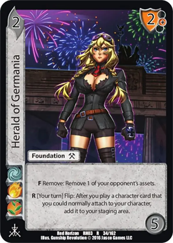 Herald of Germania card front