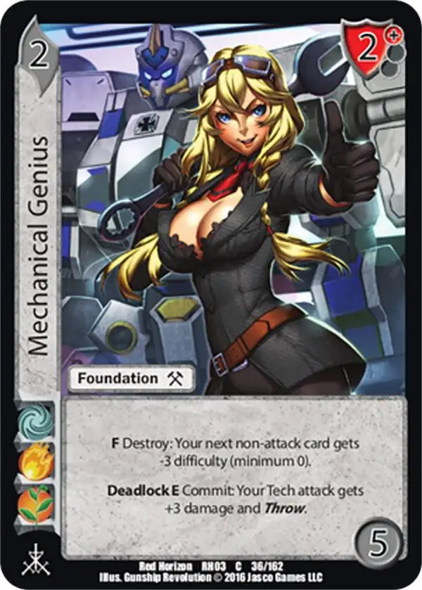 Mechanical Genius card front