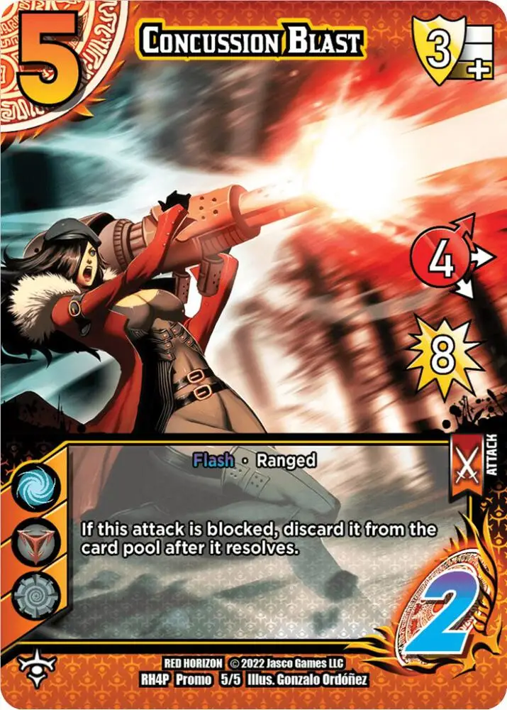 Concussion Blast (Standard Sunset Tournament 2022) card front