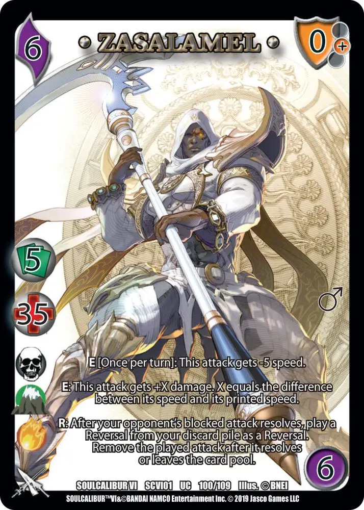 Zasalamel card front