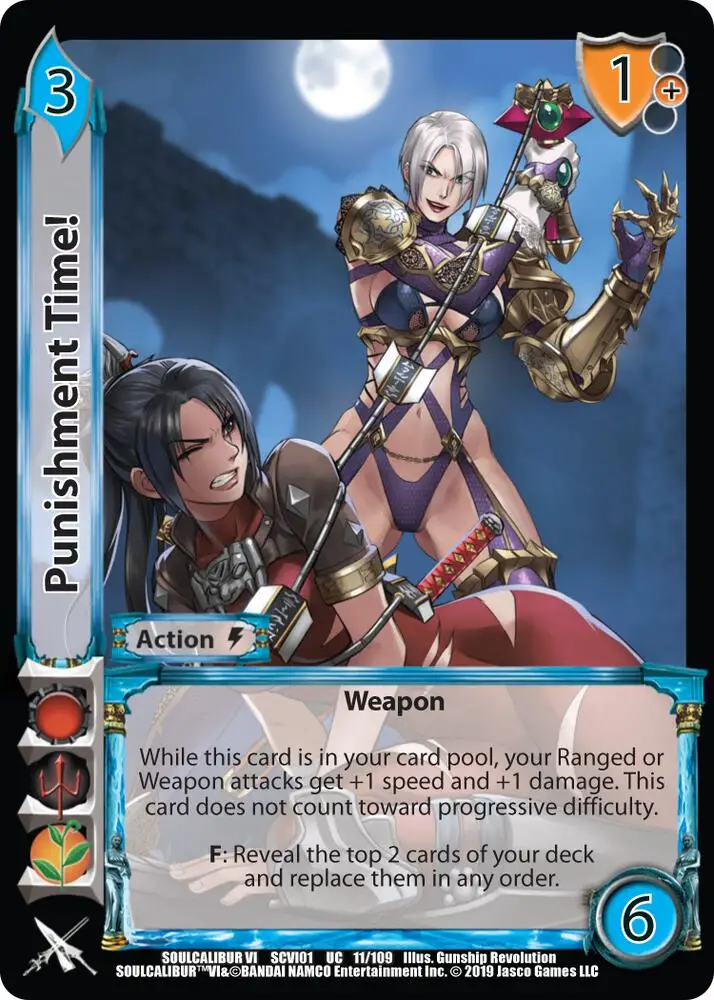 Punishment Time! card front