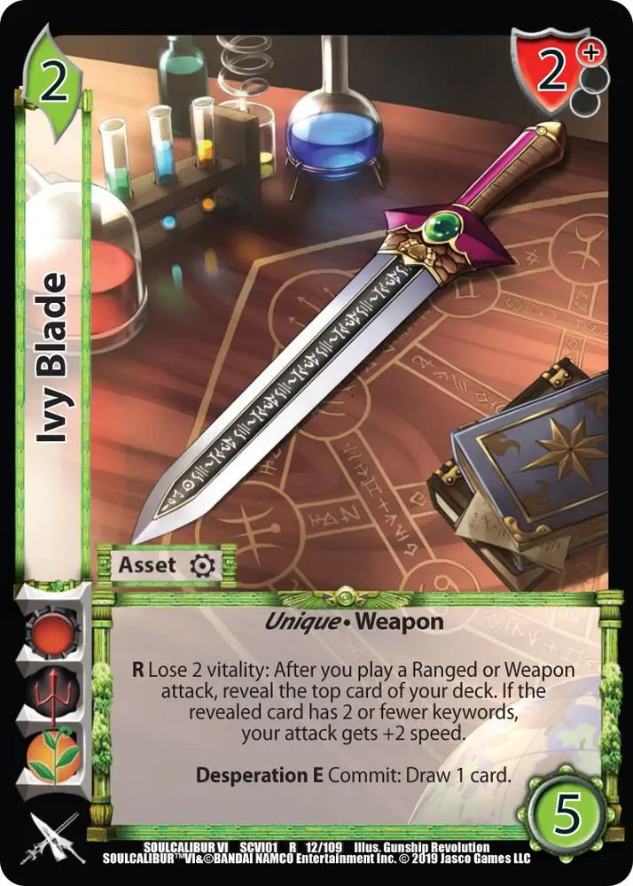 Ivy Blade card front