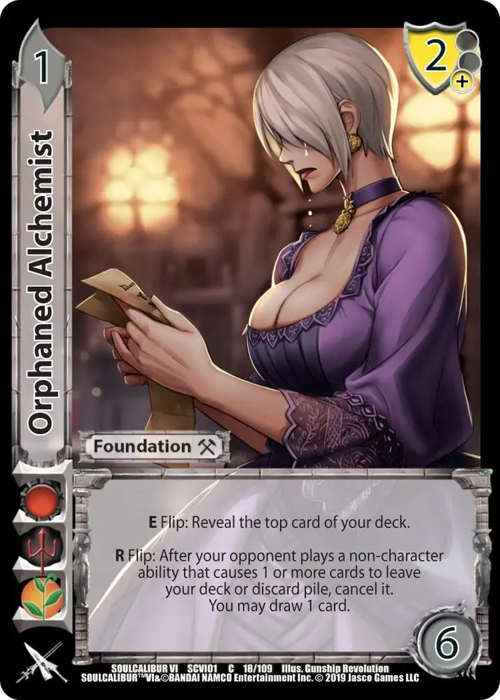 Orphaned Alchemist card front
