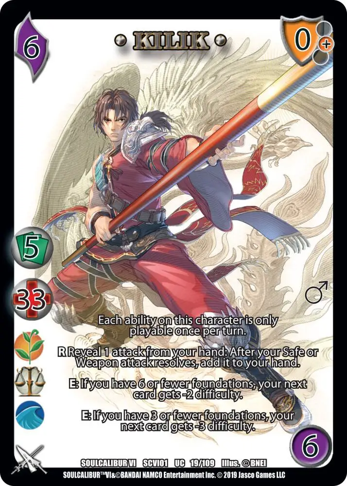 Kilik card front