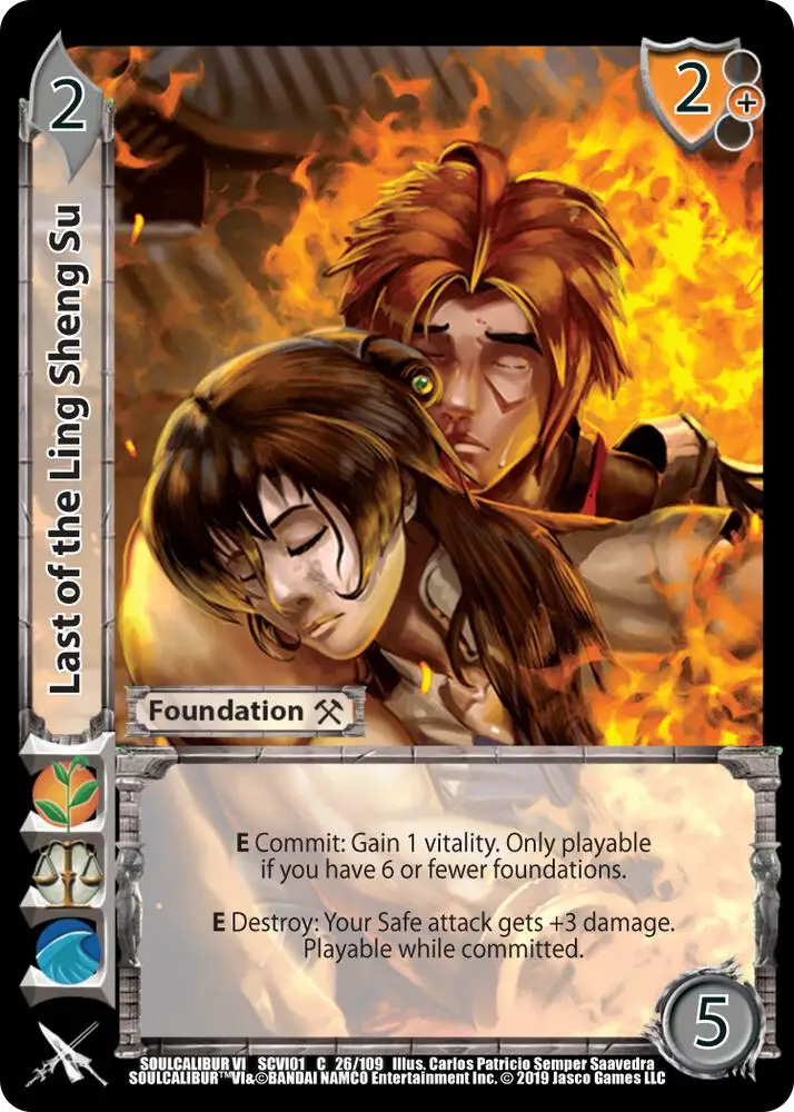 Last of the Sheng Su card front