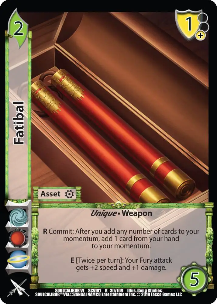 Fatibal card front
