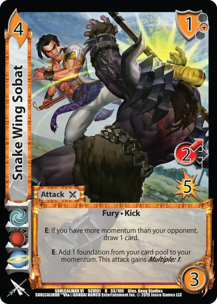 Snake Wing Sobat card front