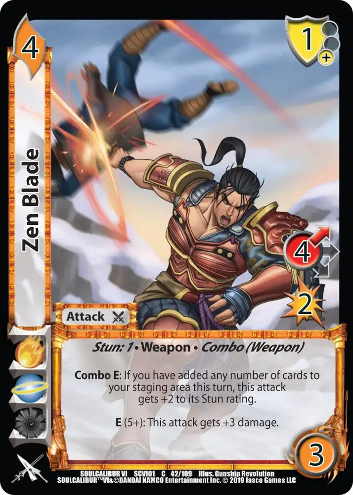 Zen Blade card front