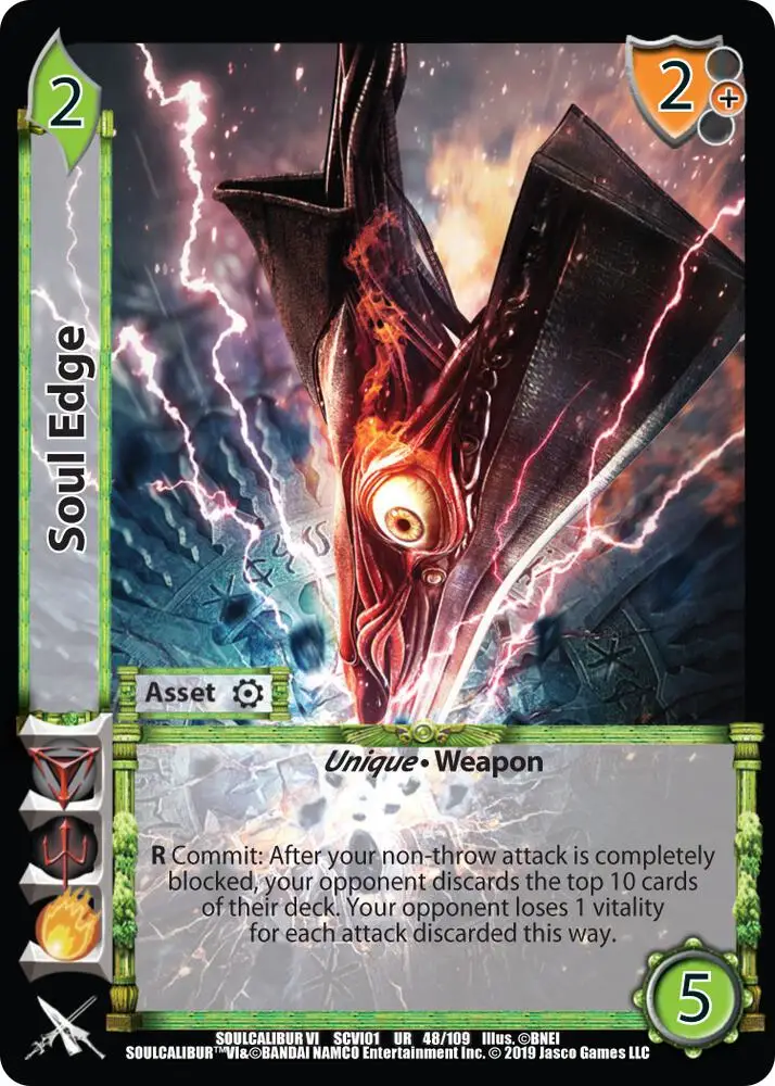 Soul Edge card front