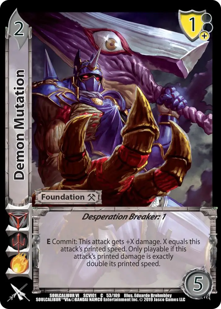 Demon Mutation card front