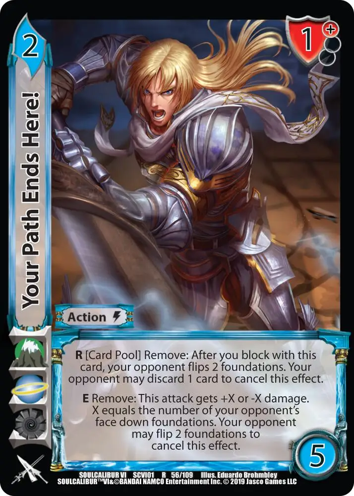 Your Path Ends Here! card front