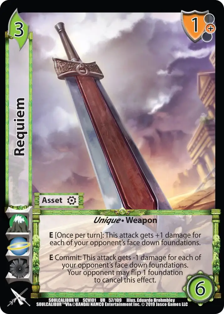 Requiem card front