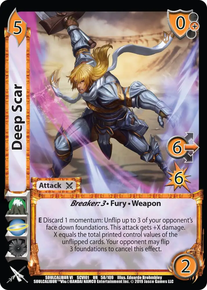 Deep Scar card front