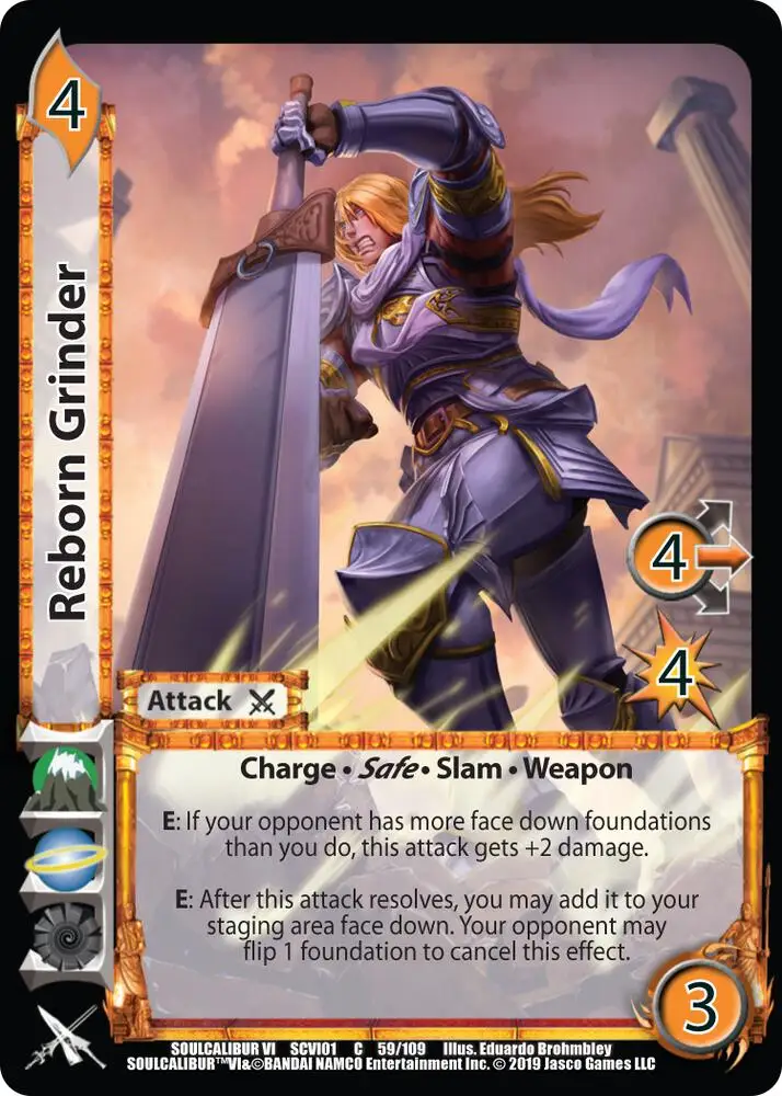 Reborn Grinder card front
