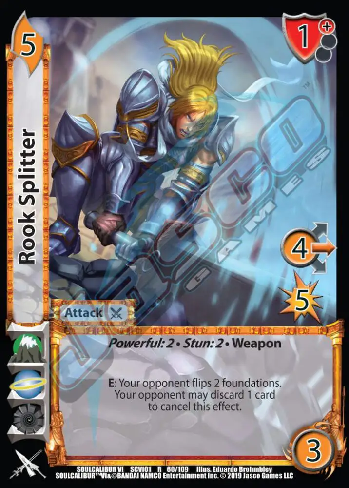 Rook Splitter card front