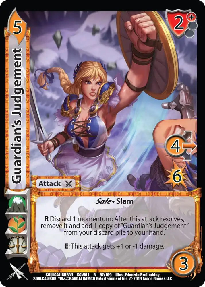 Guardian's Judgement card front