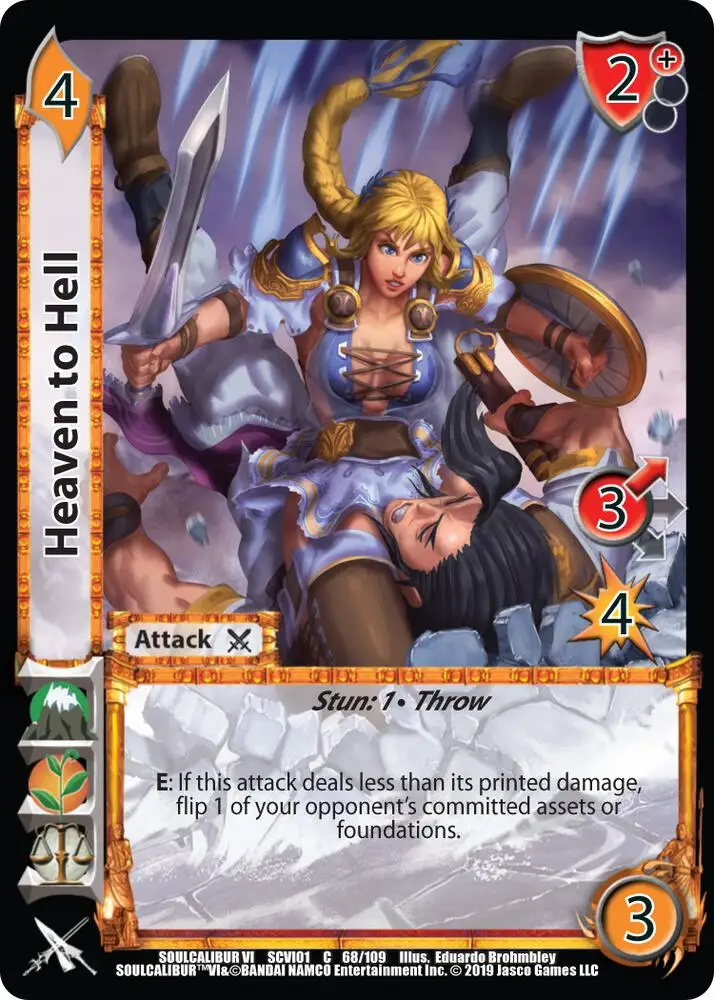 Heaven to Hell card front