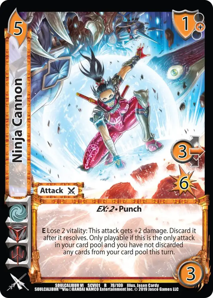 Ninja Cannon card front