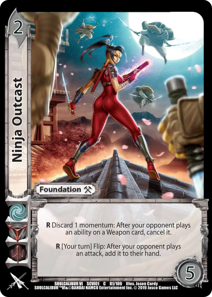 Ninja Outcast card front