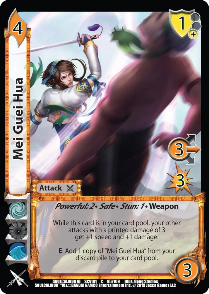 Mei Guei Ha card front