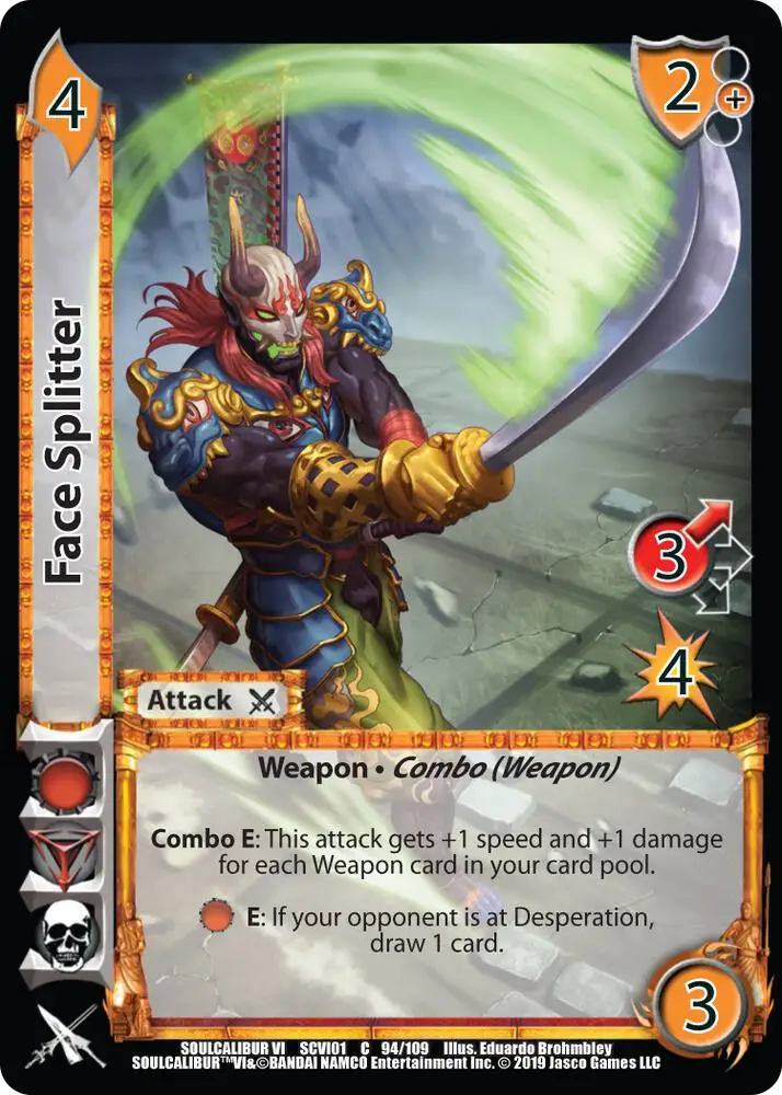 Face Splitter card front