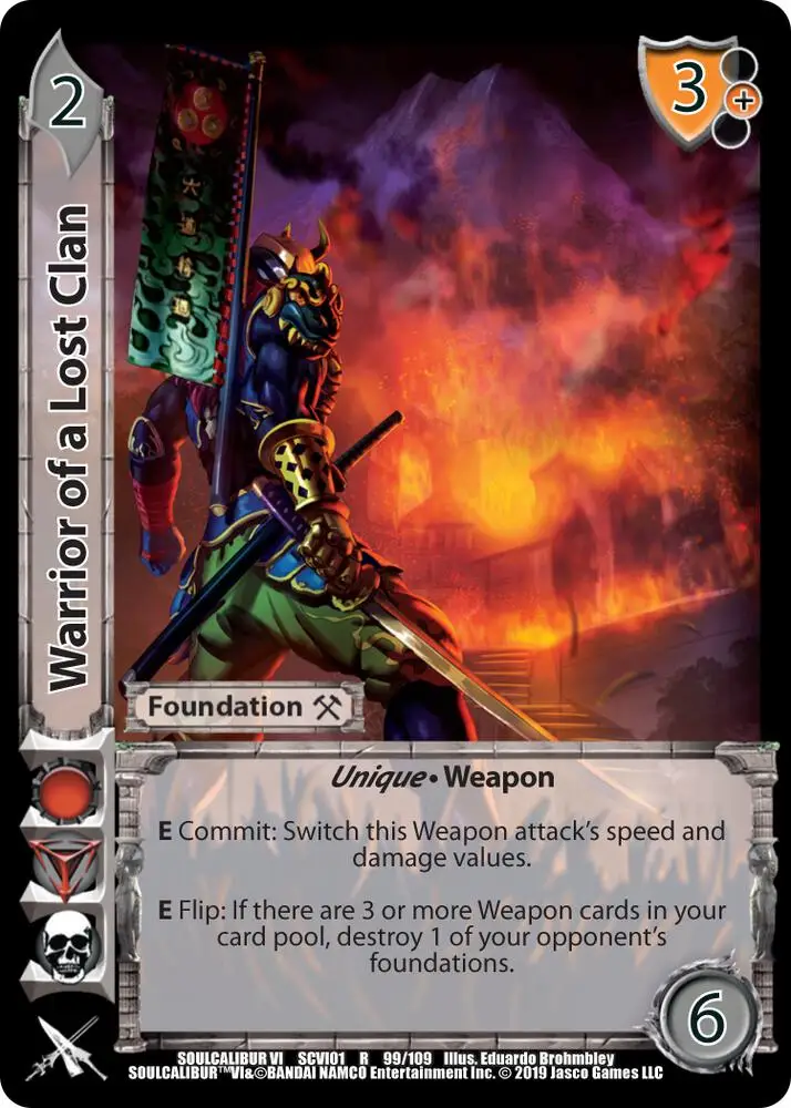 Warrior of a Lost Clan card front