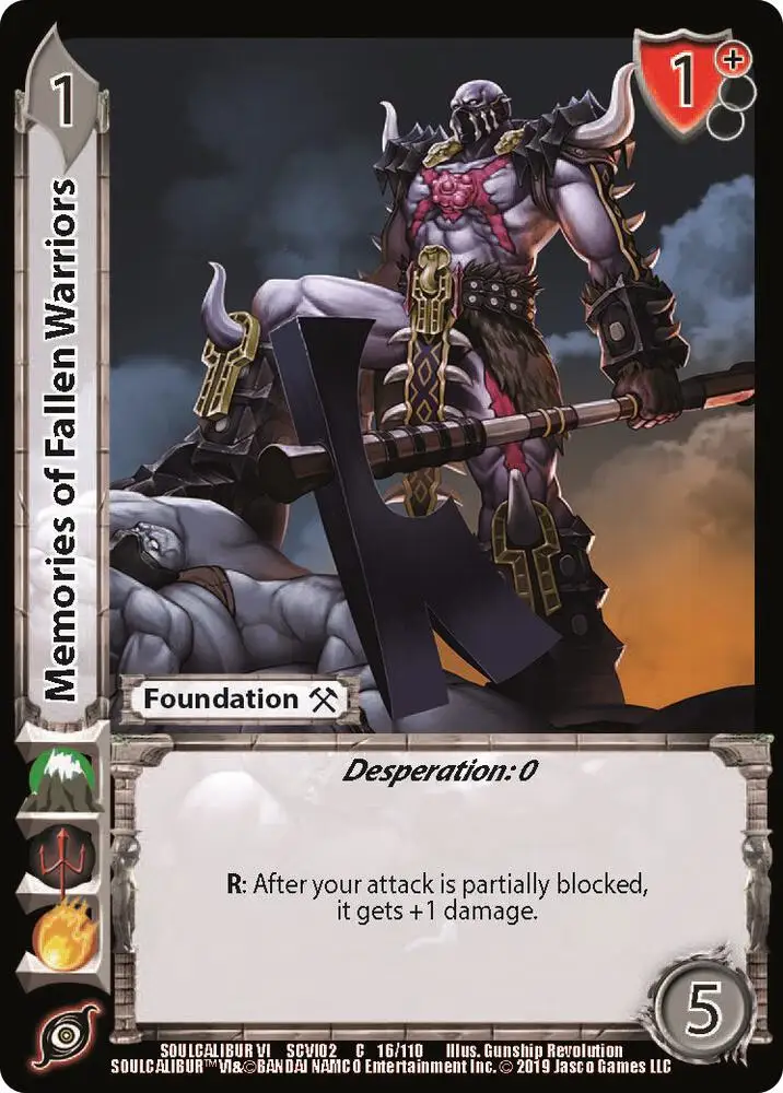 Memories of Fallen Warriors card front