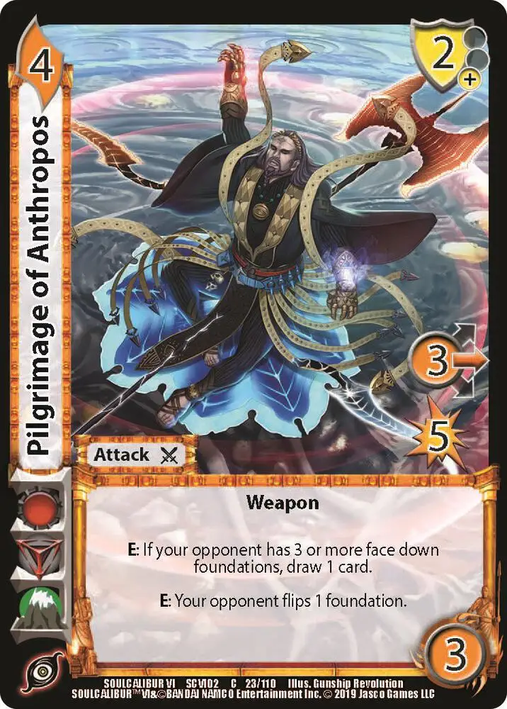 Pilgrimage of Anthropos card front