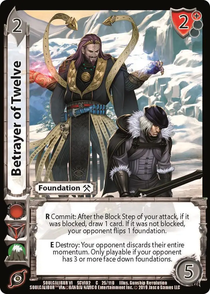 Betrayer of the Twelve card front