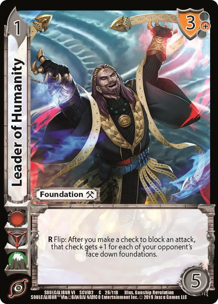 Leader of Humanity card front
