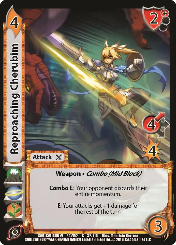 Reproaching Cherubim card front