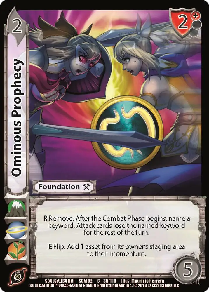 Ominous Prophecy card front