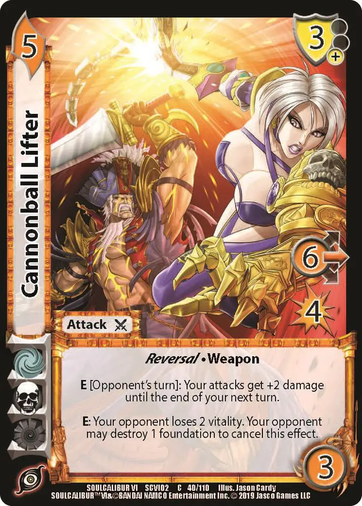 Cannonball Lifter card front