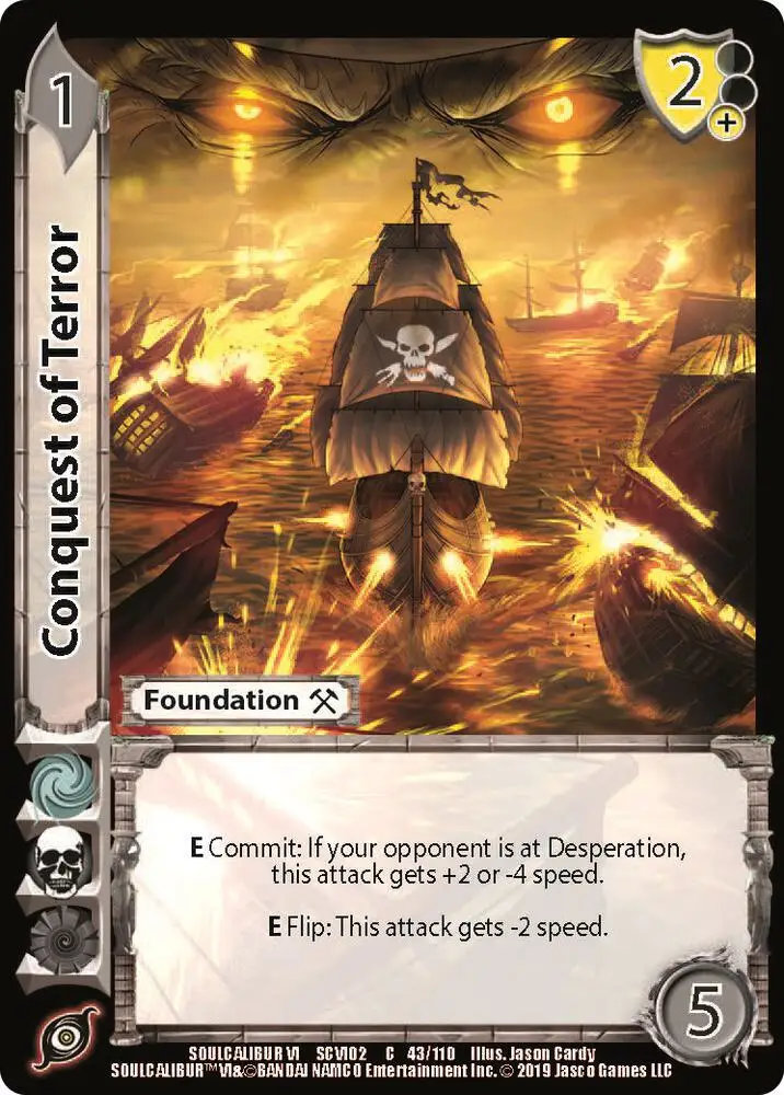 Conquest of Terror card front