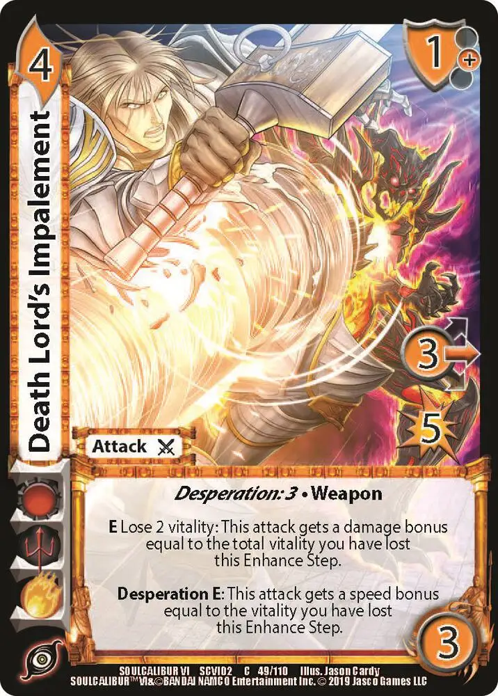 Death Lord's Impalement card front