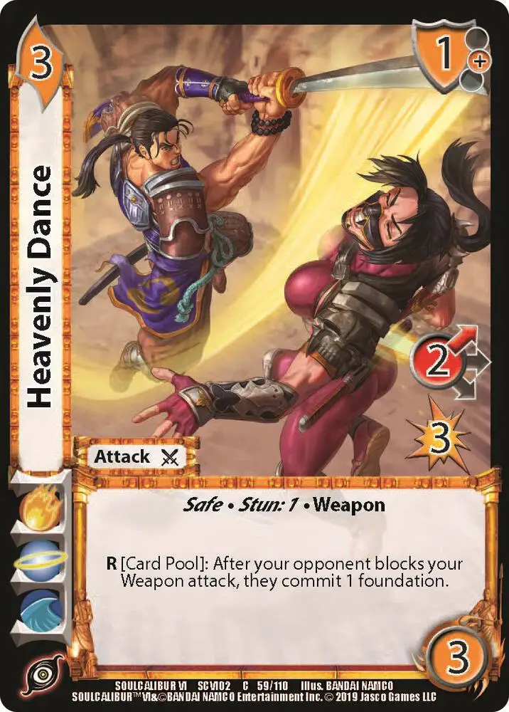 Heavenly Dance card front