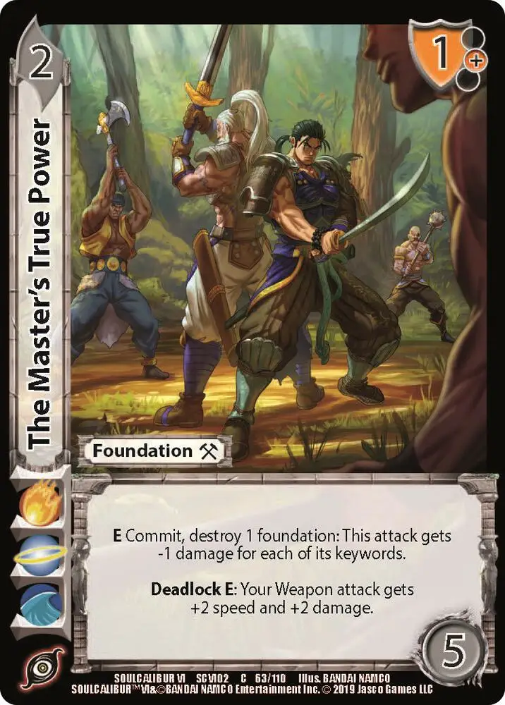 The Master's True Power card front