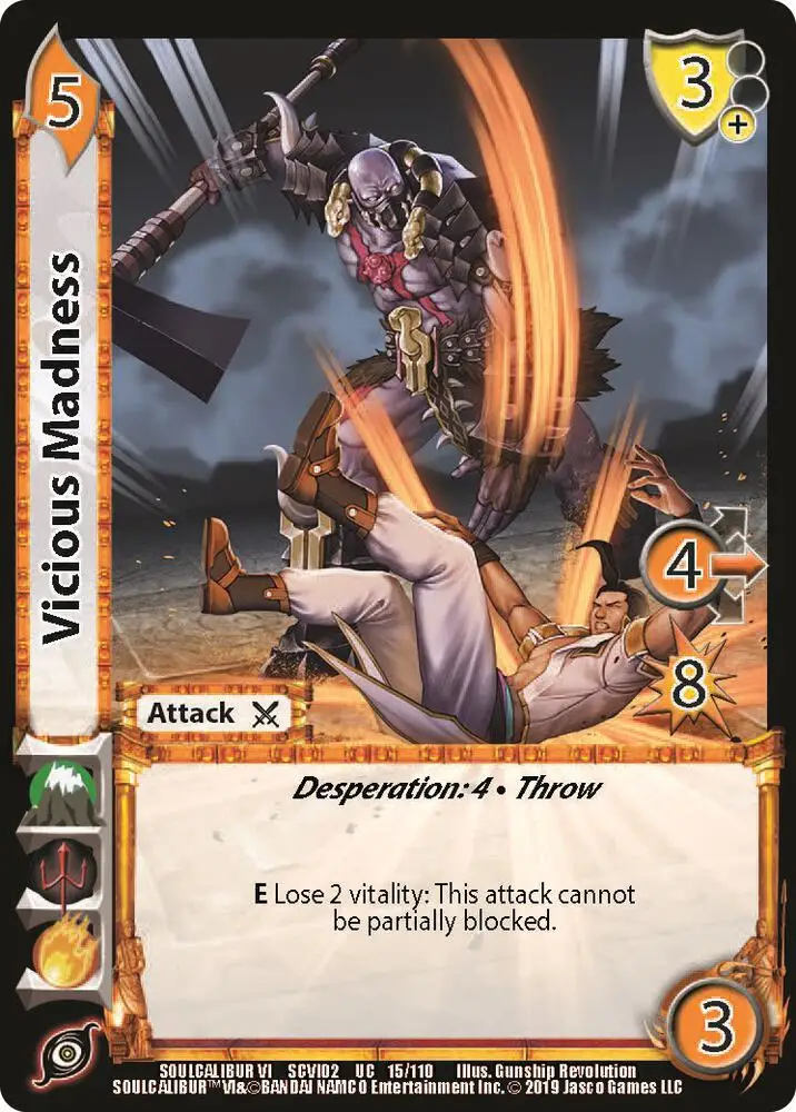 Vicious Madness card front