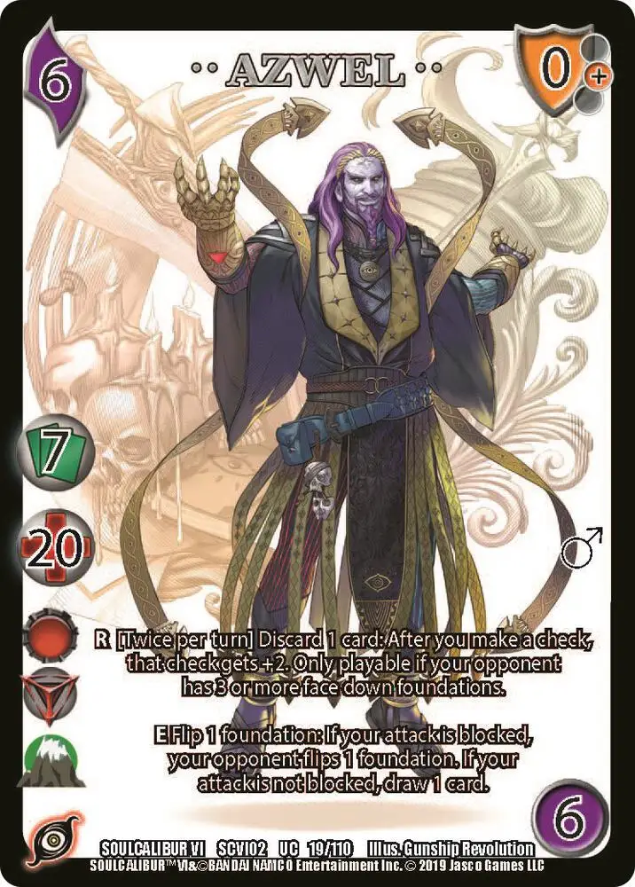 Azwel 2 card front
