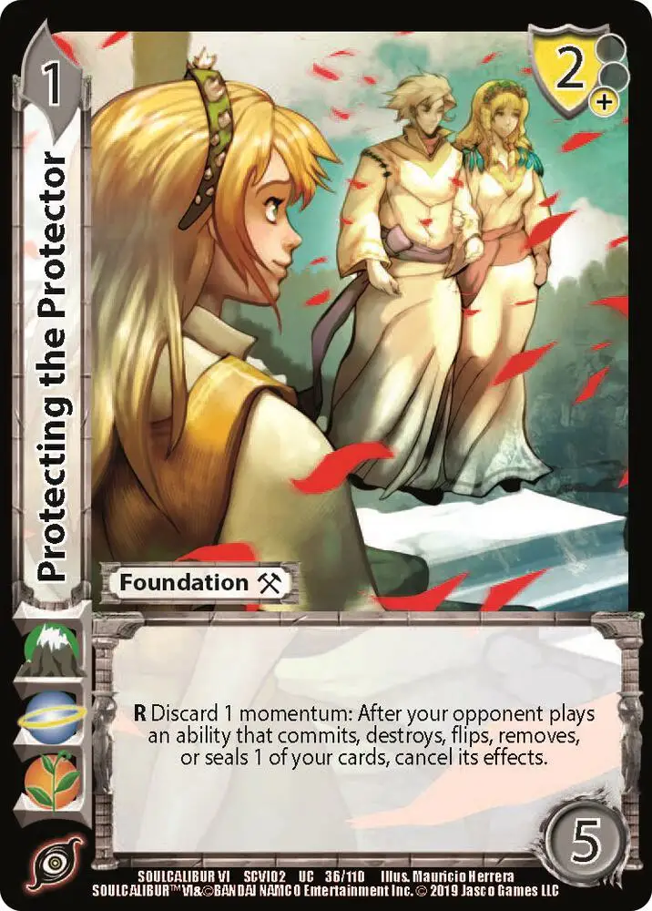 Protecting the Protector card front