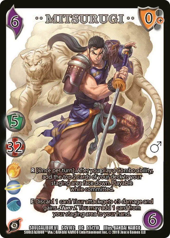 Mitsurugi card front