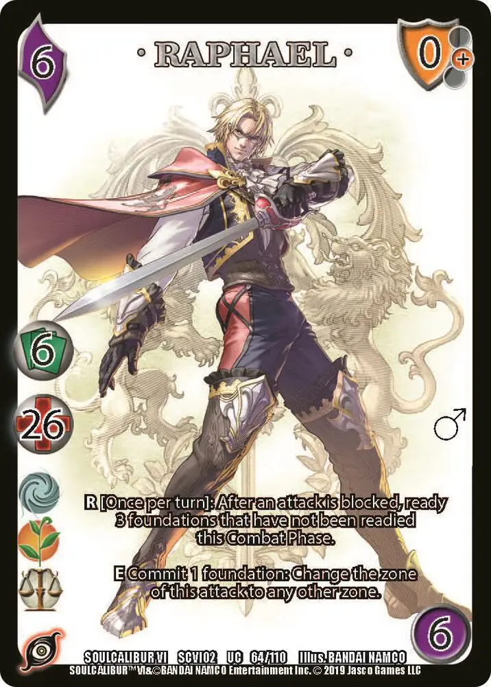 Raphael card front