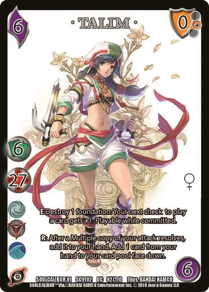 Talim card front