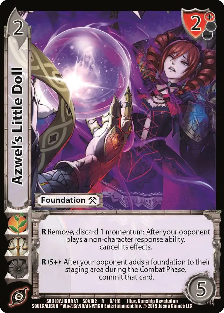 Azwel's Little Doll card front