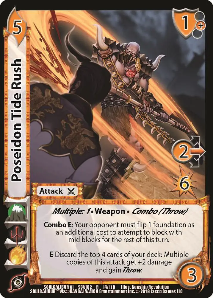 Poseidon Tide Rush card front