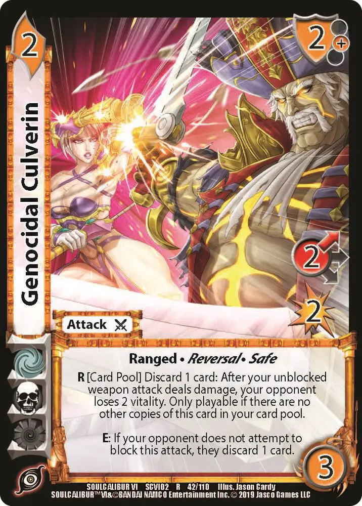 Genocidal Culverin card front